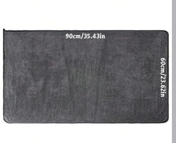 1/2/3 Serviette de nettoyage en microfibre for vitres de voiture(2Pcs60-90)