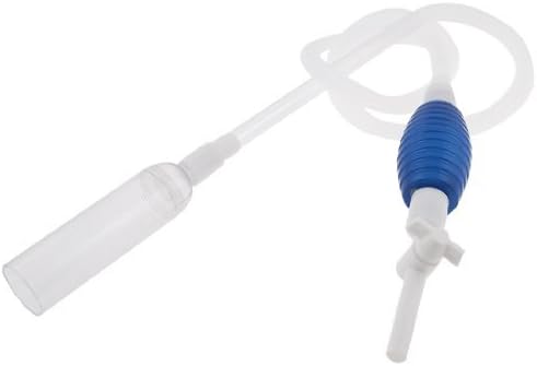 Water & Wood Fish Tank Plastic Manual Squeezing Water Changing Cleaning Pump 76.8"