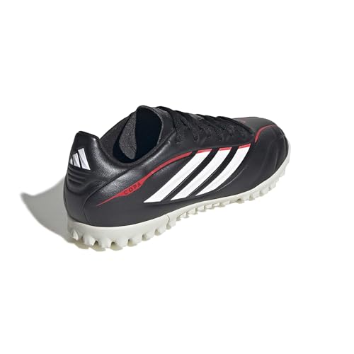 adidas Unisex Kinder COPA Pure IV Club Turf Football Shoes Kids, core Black/FTWR White/Lucid red, 30 EU