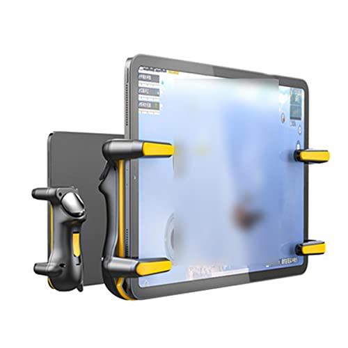 Viupolsor Six Finger for Game Trigger for PUBG Gaming Controller L1 R1 Key Button for Gamepad Joystick(Orange)