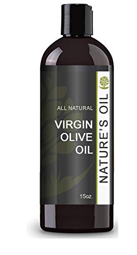 Extra Virgin Olive Oil 15oz - 100% Pure Carrier for Massage, Diluting Essential Oils, Aromatherapy, Hair & Skin Care Benefits, Moisturizer & Softener - by Nature's Oil. Extra Virgin Olive Oil 15oz - 100% Pure Carrier for Massage, Diluting Essential Oils, Aromatherapy, Hair & Skin Care Benefits, Moisturizer & Softener - by Nature's Oil.