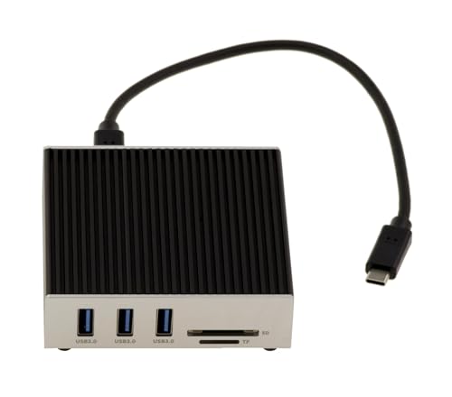 Cable USB 4 Thunderbolt 3 a Red Ethernet 10G con HUB USB 3.0 KALEA-INFORMATIQUE 2