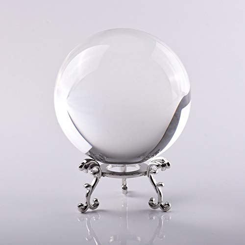 Boule de cristal de photographie 60mm en quartz pur pour décoration