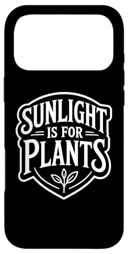 Sunlight is For Plants �ʔ��� ��� ���[�J�[ �t�N���E �~�b�h�i�C�g �X�}�z�P�[�X iPhone 17 Pro Max �p