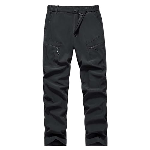 YOSUWOAI Pantalon de Randonnée Thermique Homme