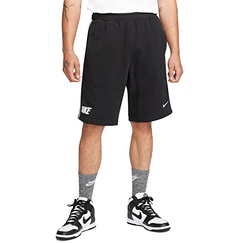 Nike Herren Repeat Shorts, Black/Iron Grey/Iron Grey/, S EU