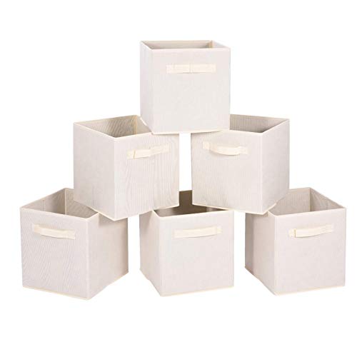Buy MaidMAX Cloth Cube Storage Bin with Dual Handles for Home Closet