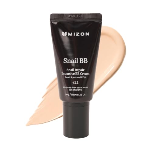 MIZON 3-in-1 Snail Repair Intensive BB Cream SPF 30 (#21) 1.76 oz