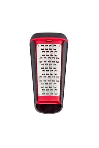 Tefal K2072714 Ingenio Râpe Multi Usage en acier inoxydable inox avec bec verseur et plusieurs lames ustensile de cuisine sans bisphénol A