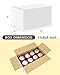 Poever Shipping-Boxes-11x6x6 Inches: 40 Pack Shipping-Boxes-Mailers, White Corrugated-Cardboard-Boxes for Packing Small Business Mailing