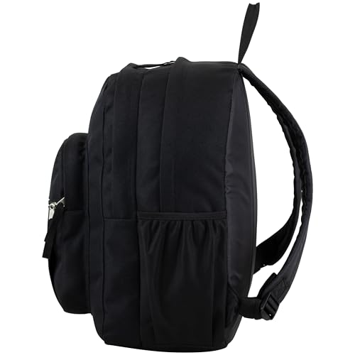 FUEL Classic Vintage Backpack for Men & Women for Travel, Office, Commuting, Sports, and Classroom - Black3