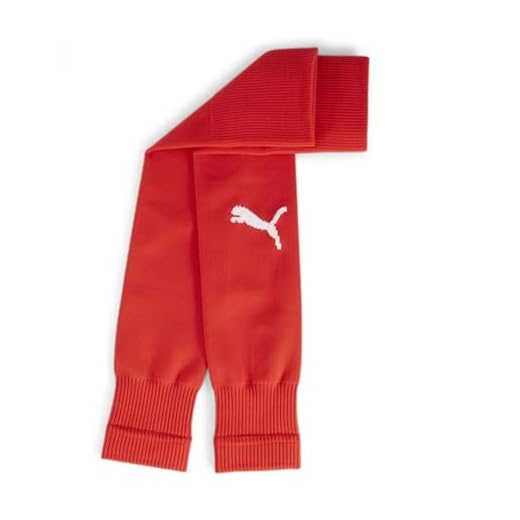 PUMA Herren Teamgoal Sleeve Fußballsocken, PUMA Rot-PUMA Weiß, 3 EU