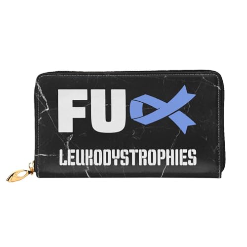 Fuck Leukodystrophies Awareness Wallet Card Bag2