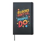 Blockchain Technology Crypto Cryptocurrency Day Trading Hardcover Journal, Black