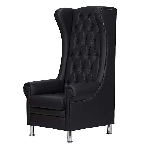 Sillón de Pedicura estética Tron Negro