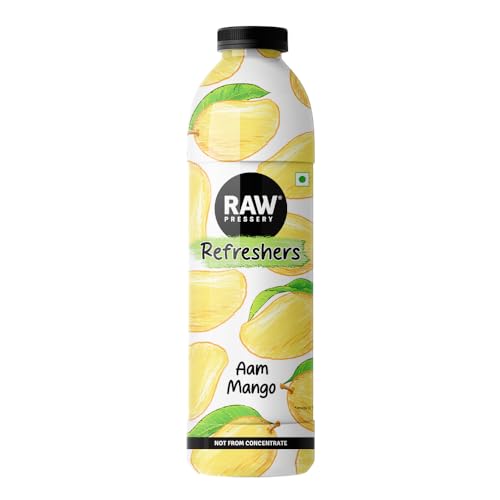 Image of RAW Pressery Refreshers Aam Mango Juice | Mango Drink | Not From Concentrate | Fruit Juice | 750ml