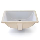 DECOLAV Callensia Classically Redefined Rectangular Undermount Bathroom Sink