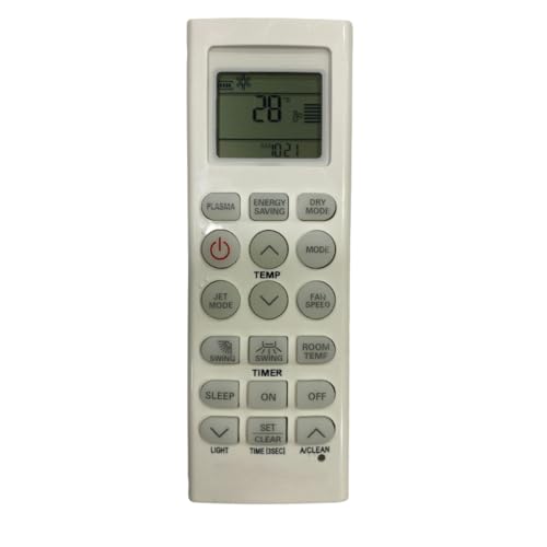 Image of Upix AC Remote No. 36M (No Backlight), Compatible /Replacement for LG AC Remote Control (Exactly Same Remote Will Only Work)