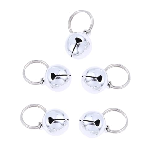 FONDOTIN Doggie Bells to Go Outside 5pcs Pet Bell Accessories for Decoration Save Wildlife