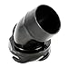 Camco 39403 45 Degree Hose Adapter Sewer Fitting,Black,3 Inch