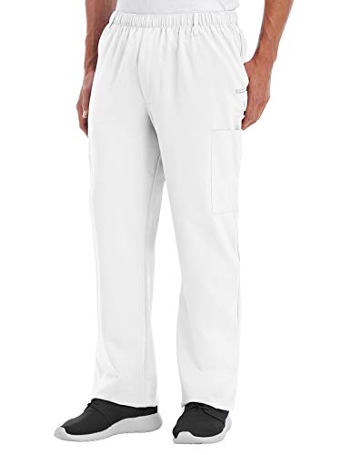 Classic Fit Collection by Jockey Men's 7 Pocket Scrub Pant XXXX-Large White