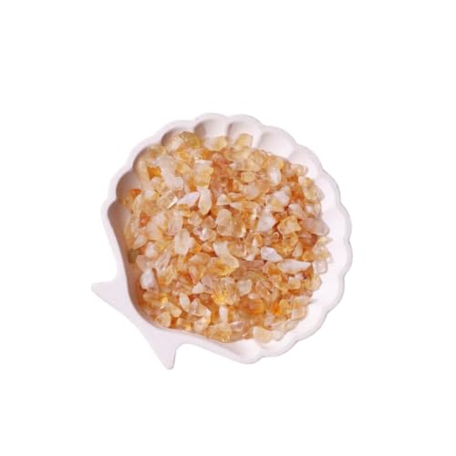 Image of Natural Citrine Chips Stone for Reiki & Meditation (500 Gm) | Healing Gemstones for Boost Positivity, Confidence & Abundance | Decorative Crystals for Spiritual Home Decor & DIY Jewellery Making