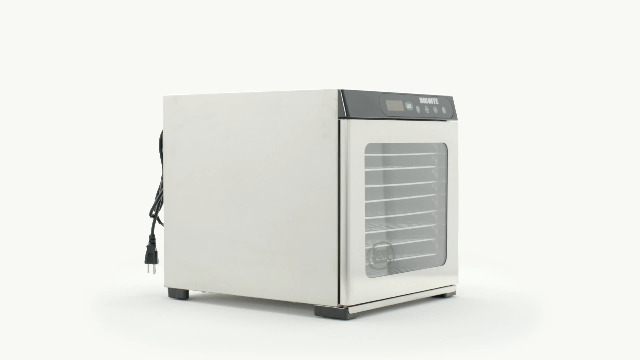 LEM Products MightyBite 6-Tray Dehydrator, Food Dehydrator for Beef Jerky, Meat, Vegetables, and Fruits, Includes Dryer Machine and 6 Trays, Black