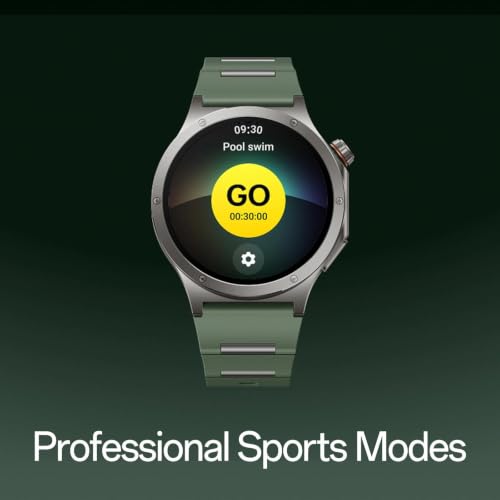 Image of OnePlus Watch4 47mm OLED,43g Ti,16-Day Battery, Health Track, 90+Sports, Green