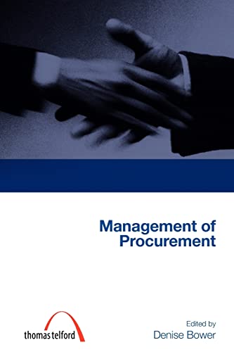 Management Of Procurement (Construction Management Series)