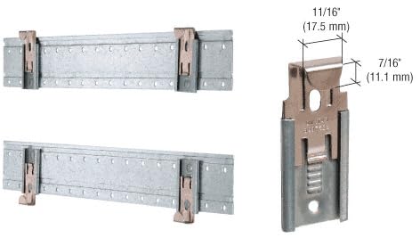 Image of CRL 28 inch Mirraco Mirror Hanger - Set