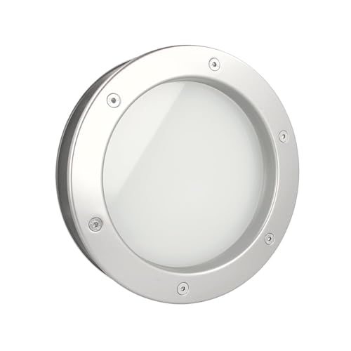 MLS Hublot B4000, Pour Portes, en Aluminium, Verre de Sécurité Feuilleté, Convient Aux Portes de...