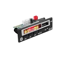 Dc 12V Bluetuth 5.0 Mp3 Decoder Board Car Audio USaB Tf Fm Radlo Mp3 Module Wireletss Mp3 Player with Remote Control for Car
