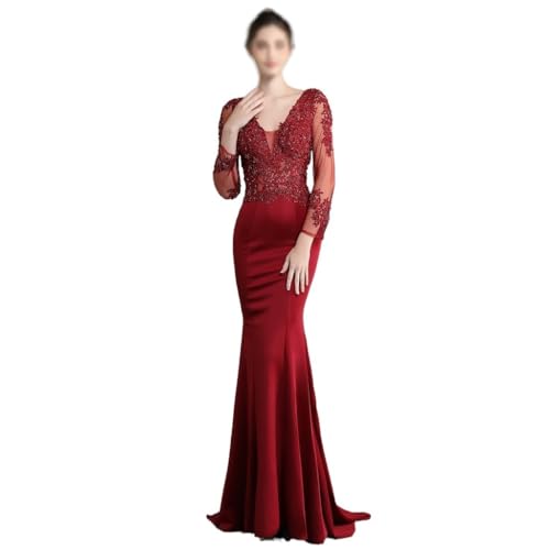 Robe de soirée de banquet 4XL coupe ample confortable - 2