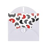 Impression claire et vibrante : la carte est imprimée avec une encre claire, vibrante et non toxique, assurant que vos messages et salutations sont présentés de la manière la plus attrayante possible.