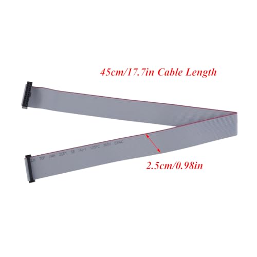 Cable IDC de 20 pines hembra a hembra para solucionar problemas de espacio en sistemas informáticos 2