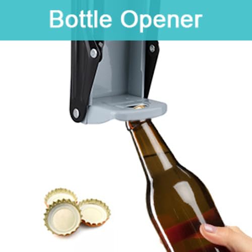 Compattatore di Lattine da Parete, Schiaccia Lattine per Birra e Bevande 500 ml, Strumento per Riciclo - immagine 5