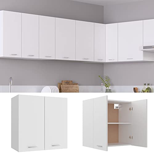 vidaXL-Armario-de-Cocina-Muebles-Mobiliario-Duradero-Mesa-de-Trabajo-Almacenamiento-Cuencos-Platos-Ollas-Alacena-de-Aglomerado-Blanco-60x31x60-cm vidaXL-Armario-de-Cocina-Muebles-Mobiliario-Duradero-Mesa-de-Trabajo-Almacenamiento-Cuencos-Platos-Ollas-Alacena-de-Aglomerado-Blanco-60x31x60-cm