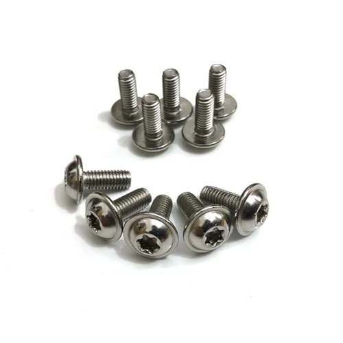 Vis de carénage M5x14 haute précision avec écrous pour carrosserie moto