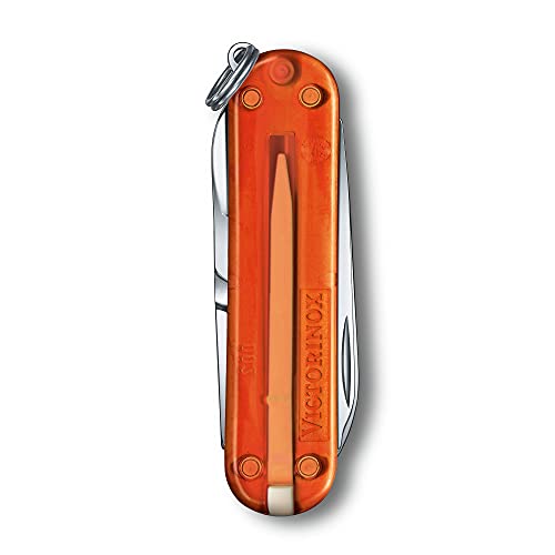 Canivete Victorinox Classic SD Colors, Fire Opal, 7 funções