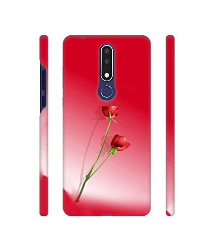 Image of Back Cover for Nokia 3.1 Plus (Plastic Multicolor)