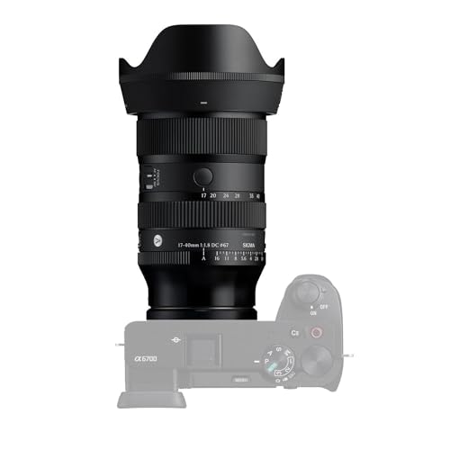 Image of Sigma 17-40mm f /1.8 DC Art Lens Sony E (214965) Bundle. The Ideal Lens for Professional Portraits, Weddings Indoor /Outdoor Adventure, Wildlife, Travel, Sarfari, Vacation, Photo use + Accessories