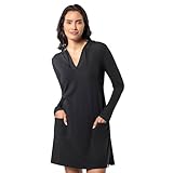 Coolibar UPF 50 +レディースビーチカバーアップドレス – 紫外線保護 US サイズ: X-Large カラー: ブラック