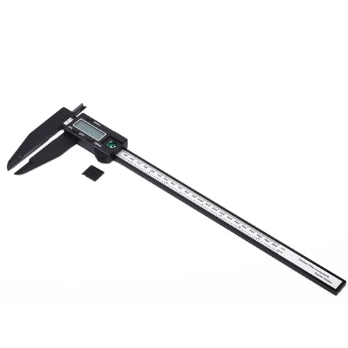 Tbest 300mm Digital Electronic Caliper with Long Jaw - Carbon Ruler Measuring Tool