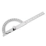 Photo Gallery homoyoyo goniometro in acciaio inox con braccio regolabile e blocco angolo righello multifunzionale per misurazioni precise in casa scuola e ufficio Photo Gallery homoyoyo goniometro in acciaio inox con braccio regolabile e blocco angolo righello multifunzionale per misurazioni precise in casa scuola e ufficio