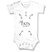 Body Enfant 3 Mois, Cadeau Futur Papa de Naissance Vetement Bebe Fille garçon Body Fete des Meres Pere. Fils bébé Baby Shower, Maman Garcon Original
