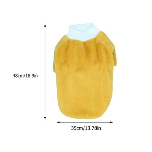 POPETPOP Stretch Fleece Colete Cão de Estimação Roupas Roupa Do Cão Camisa Do Filhote de Cachorro Fi