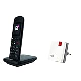 Deutsche Telekom Sinus 12 schwarz & AVM Fritz!WLAN Mesh Repeater 600 (WLAN N bis zu 600 MBit/s (2,4 GHz), WPS, kompakte Bauweise, deutschsprachige Version)