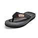 Produktbild FITORY Herren Flip Flops Surfen Zehentrenner Sports Sandalen Beach/Pool Pantoffeln Schwarz Gr.40