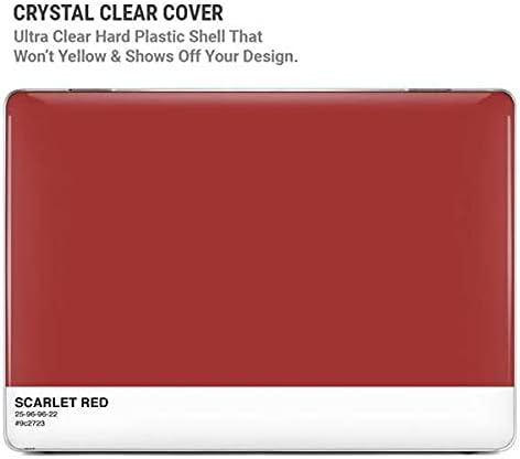 Skinit Case + Skin Compatible with MacBook Air 13in (2020) Originally Designed Scarlet Red Design