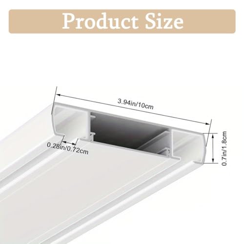 Support de plafond réglable à double rangée avec roulettes 5.5m